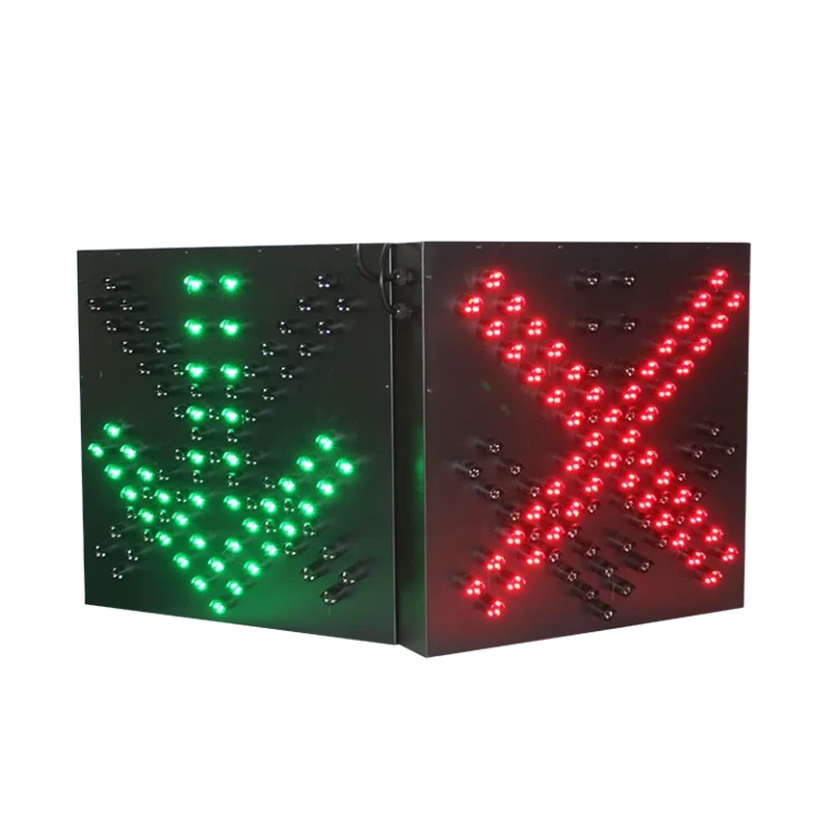 600 Type Double Sided Pixel Tube Red Cross Green Arrow Canopy Light (1)