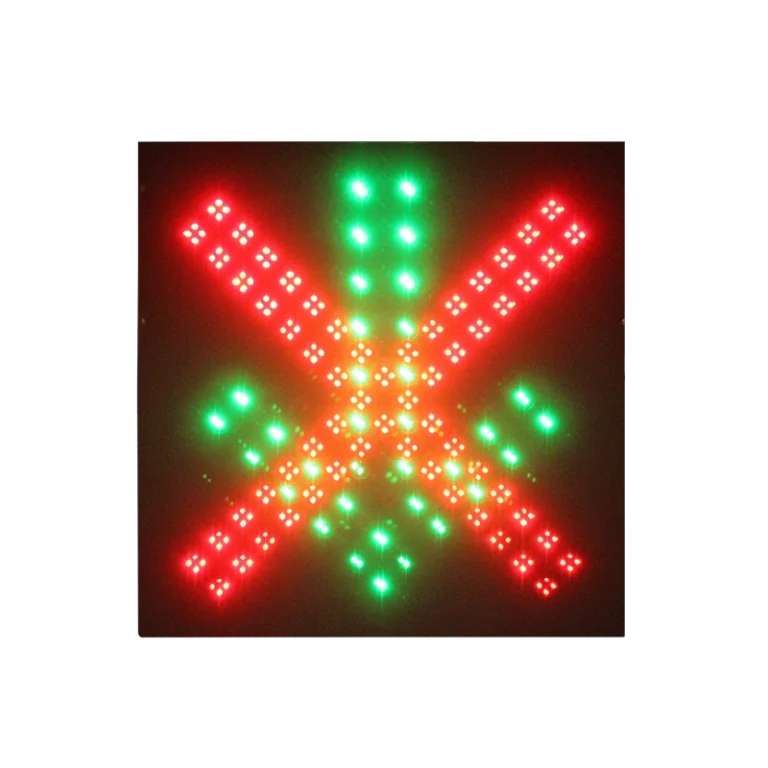 600 Type Single Pixel Tube Red Cross Green Arrow Canopy Light (1)