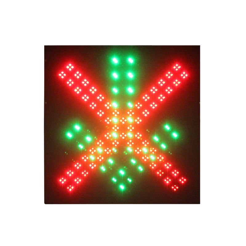 600 Type Single Pixel Tube Red Cross Green Arrow Canopy Light (1)