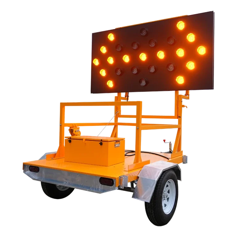 Solar Powered Mobile Trailer Guide Sign (1)