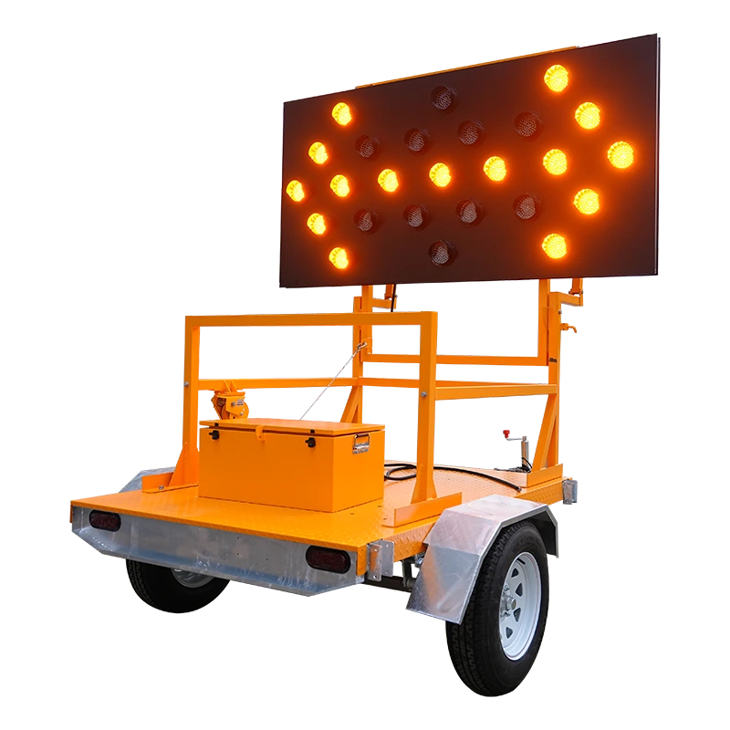 Solar Powered Mobile Trailer Guide Sign (1)
