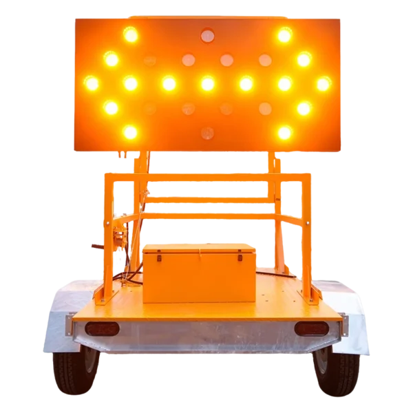 Solar Powered Mobile Trailer Guide Sign (2)