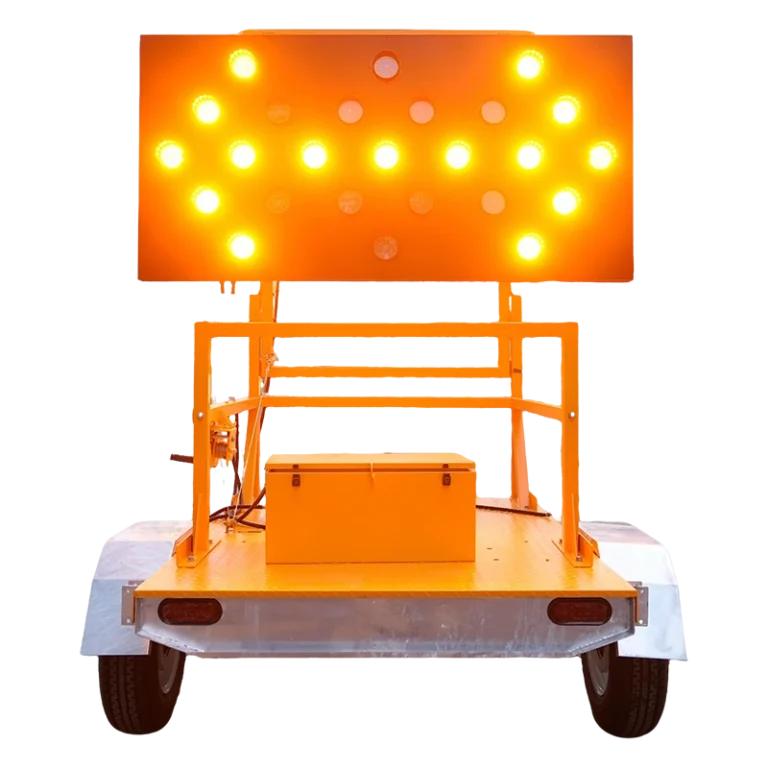 Solar Powered Mobile Trailer Guide Sign (1)