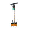 200mm Single Faced 2 Light Portable Traffic Light (1)