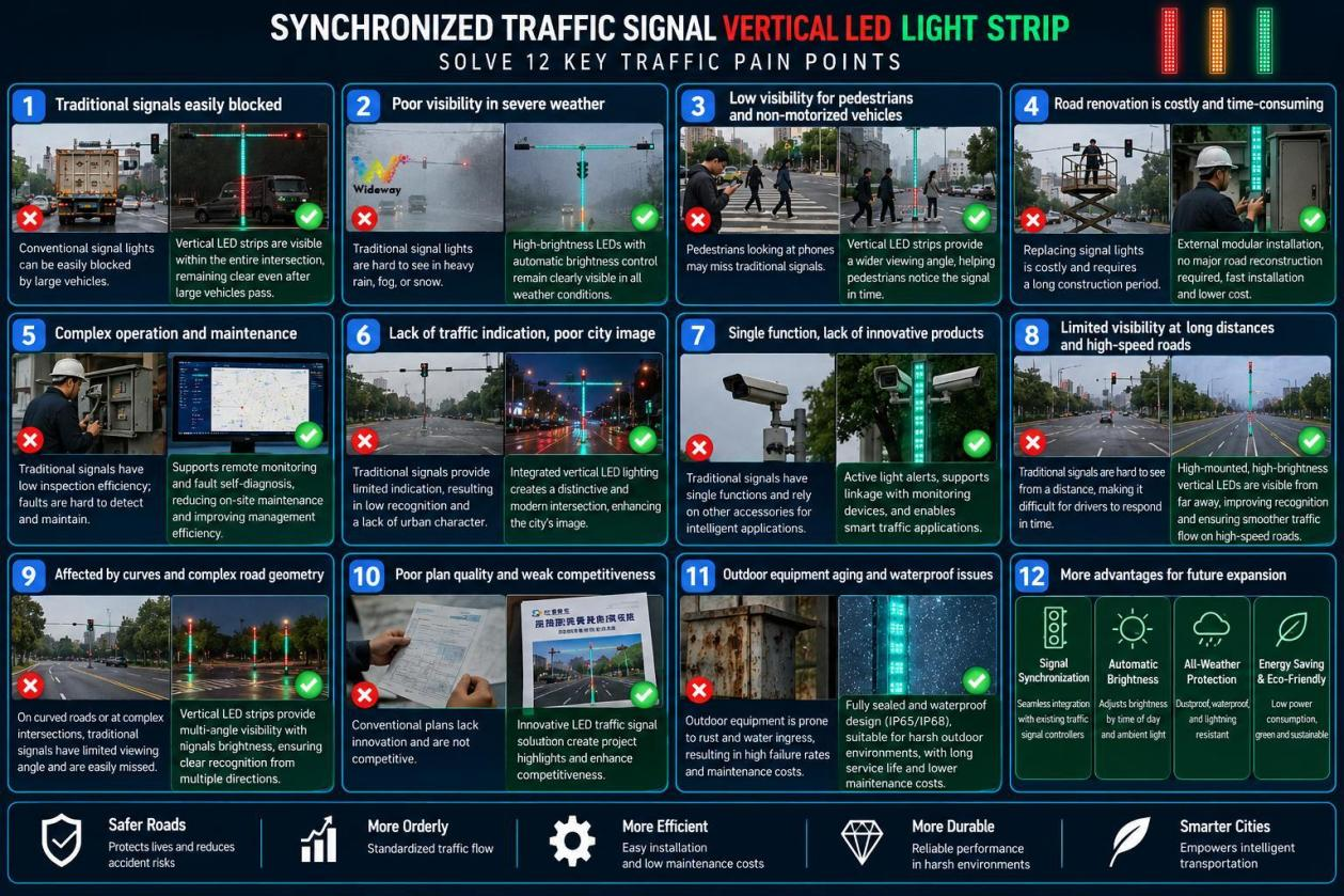 Led Strip Traffic Light 3
