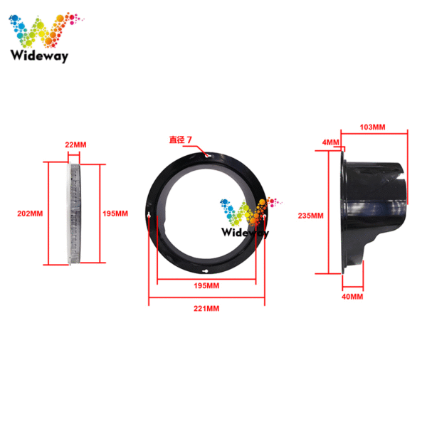200mm Led Traffic Light Module (2)