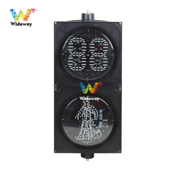300mm Traffic Light With Two Pedestrian Countdown Timers (1)