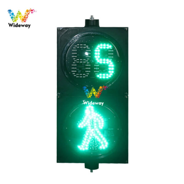 300mm Traffic Light With Two Pedestrian Countdown Timers (3)