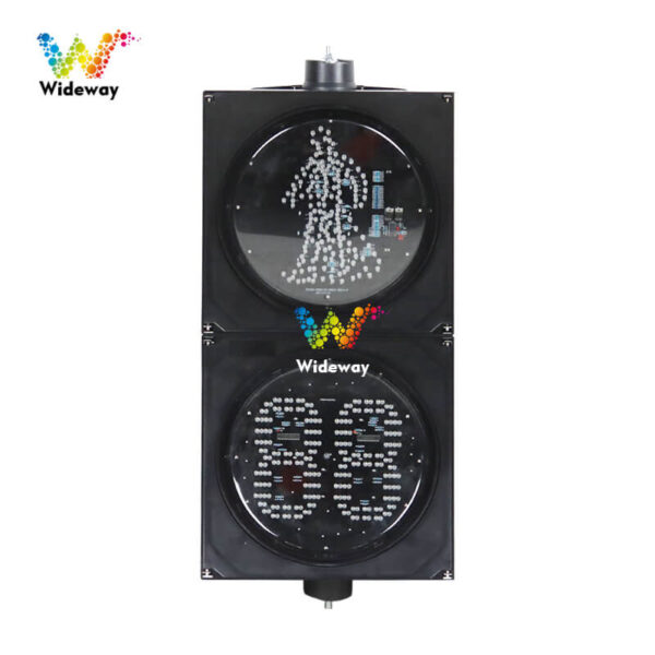 300mm Traffic Light With Two Pedestrian Countdown Timers (4)