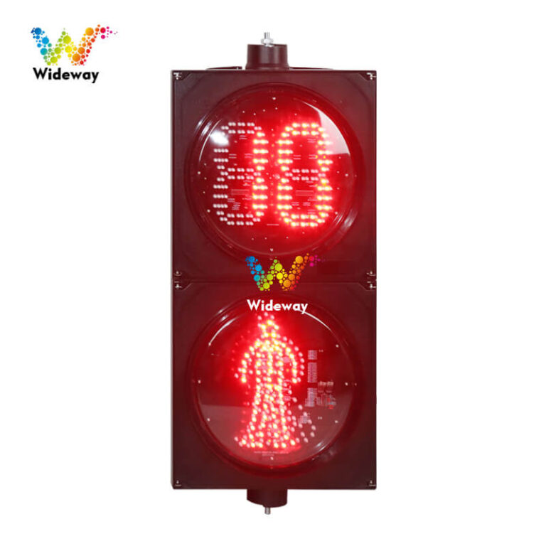 300mm Traffic Light With Two Pedestrian Countdown Timers (5)
