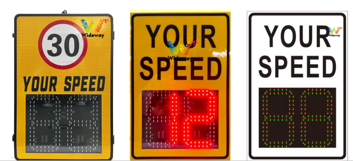 600×850mm Radar Speed Traffic Sign 1