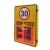Radar Speed Detection With A Speed Limit Sign (1)