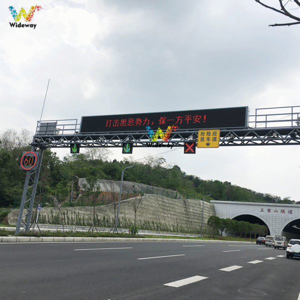 10000mmx100mm Gantry Highway Display 3