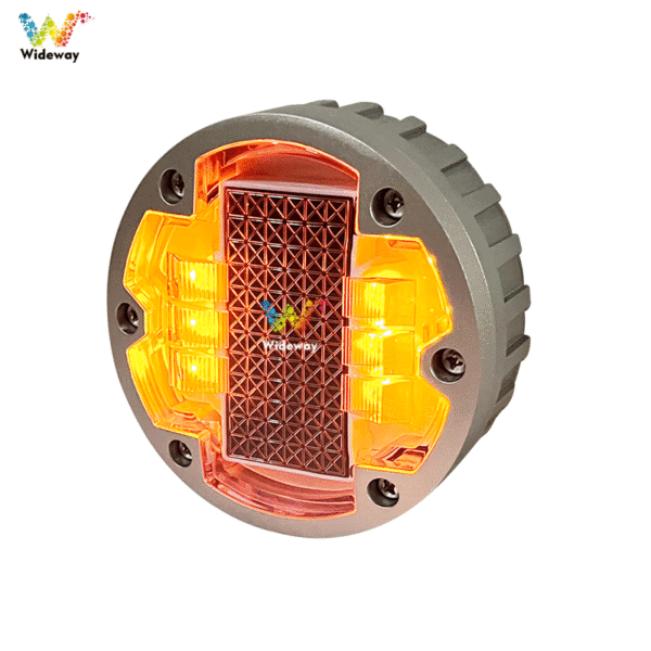 143mm Round Solar Powered Road Studs 5