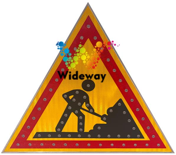 700mm Solar Triangle Warning Sign1