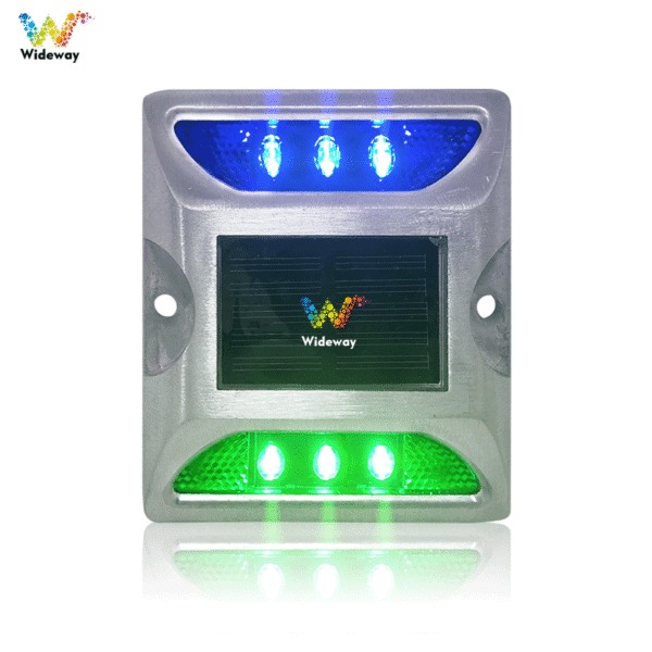 Double Sided, Two Color Solar Powered Road Studs 1