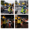 Handheld Solar Powered Warning Lights 4