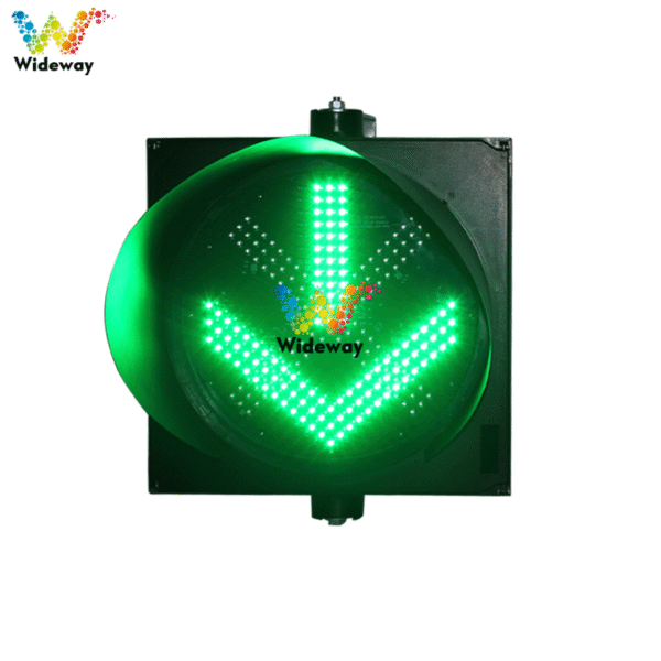 Model 400 Red Cross And Green Arrow Single Lamp Traffic Light 4