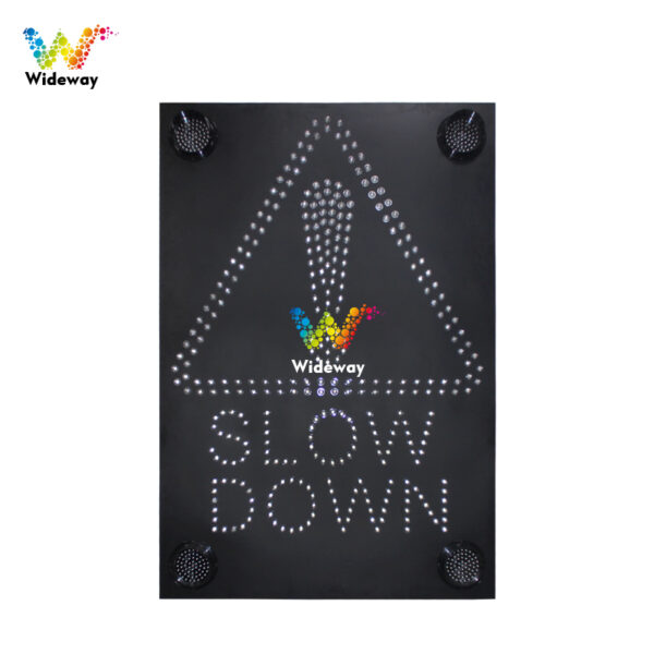 Slow Down Solar Powered Traffic Signs (2)
