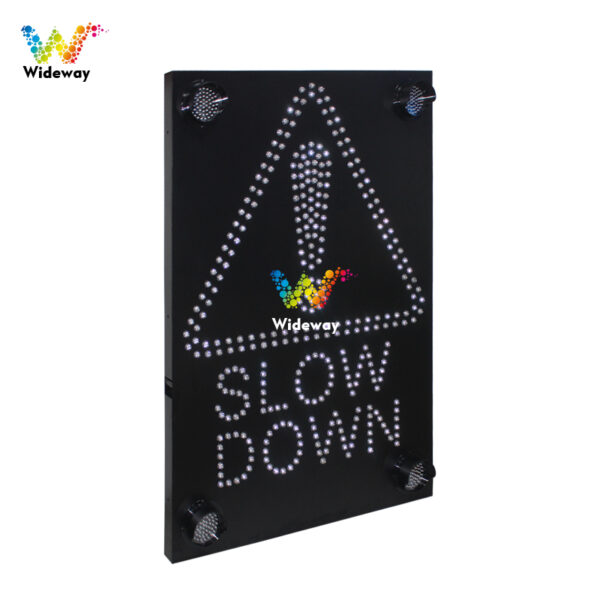 Slow Down Solar Powered Traffic Signs (4)