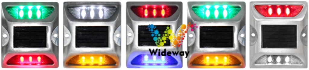 Solar 6led Dual Color Road Stud 1