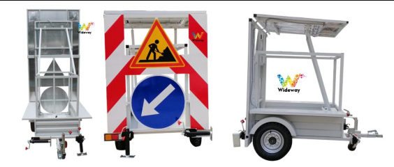 Solar Foldable Mobile Arrow Sign 6