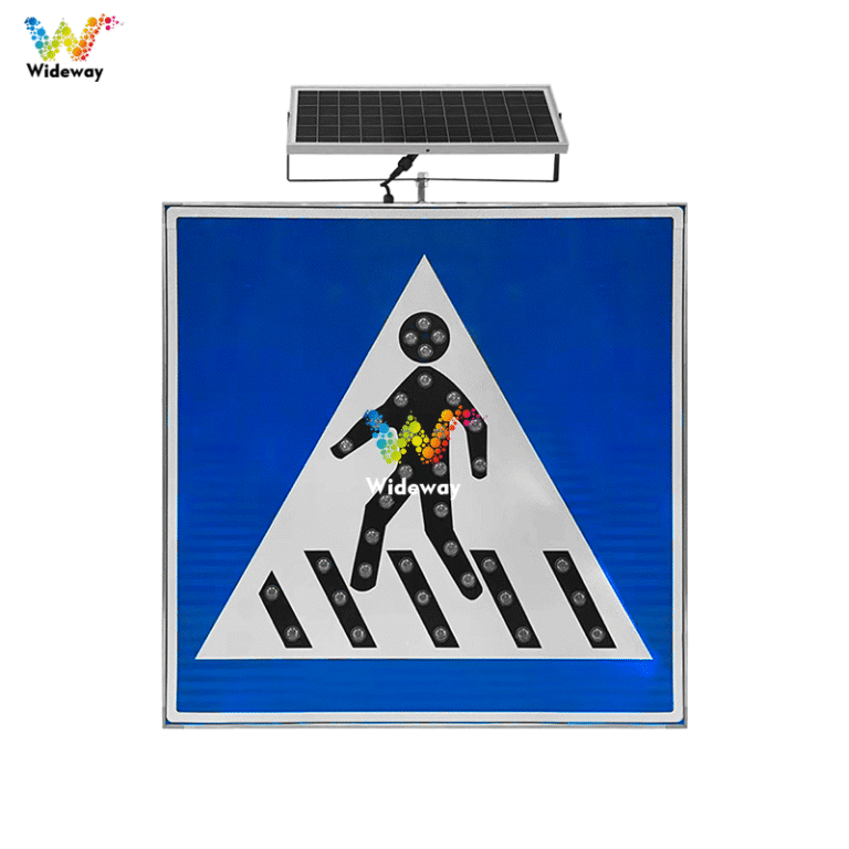 Solar Powered Pedestrian Sign 2
