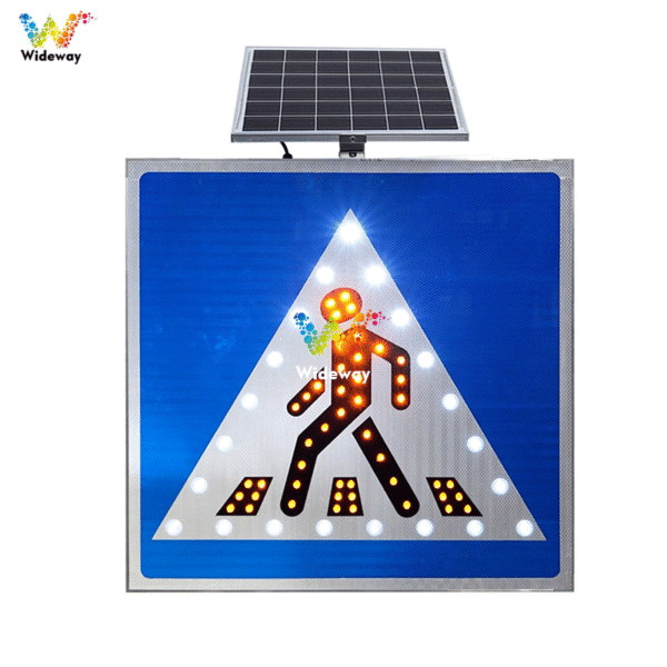 Solar Powered Pedestrian Sign 2