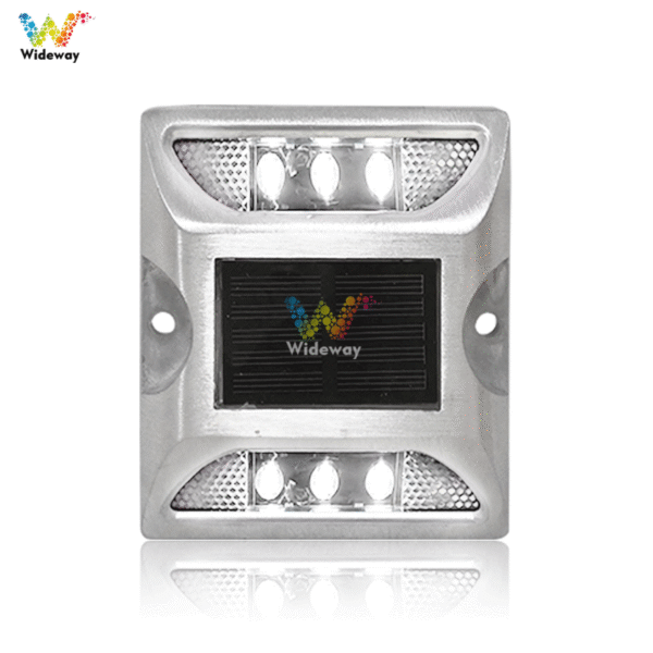 Square Bifacial Solar Road Studs 2