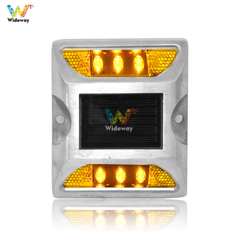 Square Bifacial Solar Road Studs 4