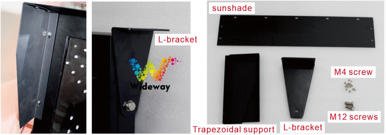 600 Single Sided In Line Canopy Traffic Light 4