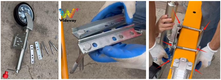 Leading Wheel Installation