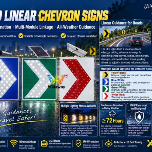1200×600mm Solar Arrow Board 2