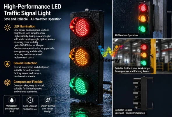 125mm Three Aspect Traffic Light 1 (2)