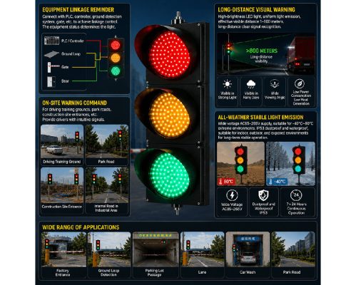 200mm Traffic Signal Light (1) 2