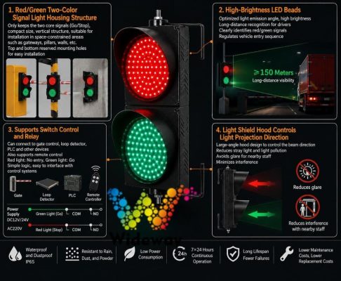 200mm Traffic Light Two Aspect (8)