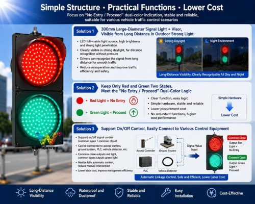 300mm Traffic Light Two Aspect 1 (5)