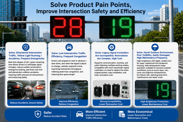 600 X 800mm Traffic Light Countdown Timer(5)